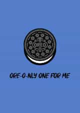oreo cookies Valentines Day Card 40118 created by CardinallyEmma