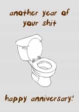 another year Anniversary Card 15782 created by CardinallyEmma