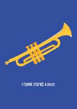 hoot i think Love & Friendship Card 10905 created by Wild Card