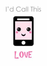 Call This Love Love Card 40585 created by Eilidh Murphy