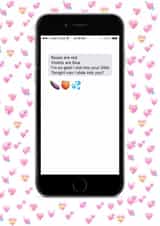 text boyfriend Valentines Day Card 40229 created by metoyou