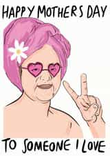 lewis capaldi someone I love Mothers Day Card 10300 created by Stacie Charlton