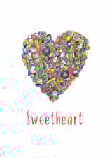 sweets sweetheart Valentines Day Card 40649 created by Maddy Bennett