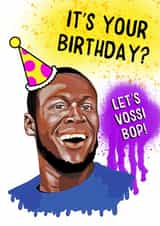 stormzy vossi bop Birthday Card 16289 created by Bubble&Cheek