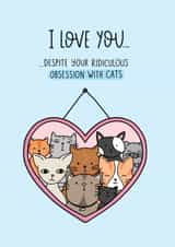 despite ridiculous Valentines Day Card 40542 created by Inky in the Wild