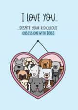 despite ridiculous Valentines Day Card 40543 created by Inky in the Wild