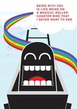 love roller coaster Card 23065 created by Angelica Yiacoupis