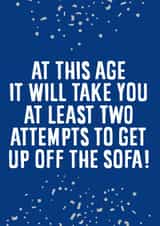 at least two attempts Birthday Card 13433 created by Aimie Crozier