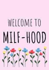 milf motherhood New Baby Card 15282 created by Hardly Appropriate