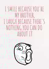 Brother Card 40960 created by Chris Harris
