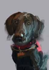 arty cute Just because Card 15509 created by Lizzie Barrett