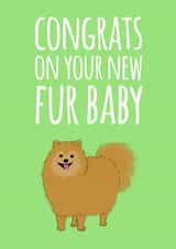 cute animal New Baby Card 16399 created by Quirky Little Planet