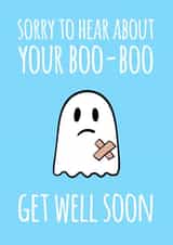 cute funny Get Well Card 16400 created by Quirky Little Planet