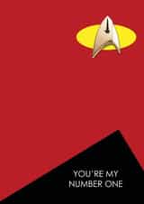 My number one Star Trek card created by Zipadeedoodle