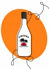 malibu cheers Birthday Card 16600 created by Jasmine Coster - JazziCreates