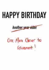 retirement another Birthday Card 16618 created by Thomas Haddon