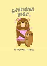 Grandma cute Mothers Day Card 11075 created by Blue Kiwi Design