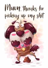 dog mum dog Card 40715 created by Kate Coates Design Studio