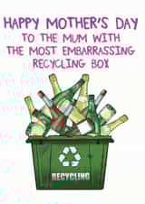 wine drink Mothers Day Card 13701 created by LimaLima