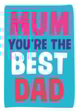 single mum best Mothers Day Card 3050 created by Dean Morris Cards