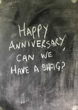 adult rude Anniversary Card 15099 created by Hot Balloon Art