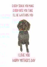 every snack bite Mothers Day Card 14169 created by Sarah Maddox