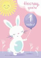 first hooray Birthday Card 14849 created by Dinky Rouge