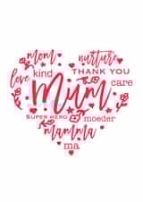 Mom mum Mothers Day Card 39682 created by suzcreate