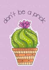 prick succulent Birthday Card 24344 created by Bonnita Moaby