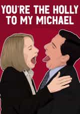 Holly to my Michael created by Pink + Pip