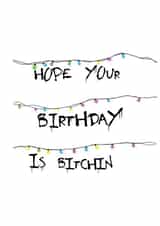 stranger things netflix Birthday Card 15066 created by Amy