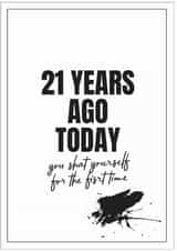 shat time Birthday Card 16392 created by Peter De Wreede