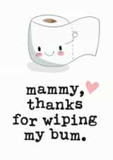 Mammy 1st Mother's Day Mothers Day Card 6016 created by Mrs Best Paper Co.