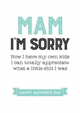 own kids Mothers Day Card 5102 created by Silly Prints