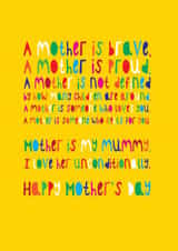 verse everymumbereavedmums Mothers Day Card 36904 created by Grace & Flo