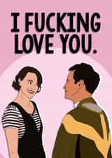 fleabag phoebe waller bridge Love & Friendship Card 36259 created by Pink + Pip
