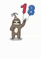 18 Birthday Card 31672 created by Bronte Laura Illustration