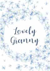 Lovely Granny Floral Card created by Zoe-Claire