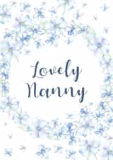 Lovely Nanny Floral Card created by Zoe-Claire
