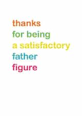 satisfactory adult Father's Day Card 12323 created by Dotish Designs