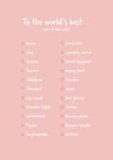 world's best Mothers Day Card 41450 created by Adrian  Rojas