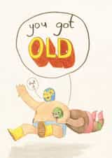 you got old Mexican wrestling Card 41493 created by The Grey Earl