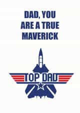 top gun true maverick Father's Day Card 38480 created by Hey Lyla Designs