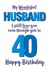 40 adult Card 16670 created by Waffle & Faff