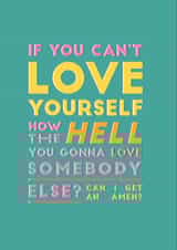 rupaul yourself Just because Card 17032 created by Christine Hooper