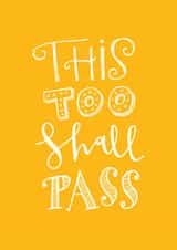 isolation quarantine Just because Card 31454 created by Sweetpea Print Design