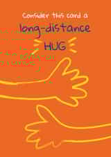sendasmile long Thinking of you Card 17040 created by Kewl cards