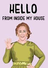 adele hello Just because Card 40668 created by Bubble&Cheek