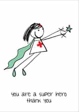 NHS nurse Thank You Card 38032 created by Lucy Likes It