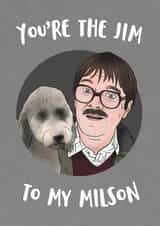 Jim to my Milson Friday Night Dinner card created by Hey Huns It's Nicole